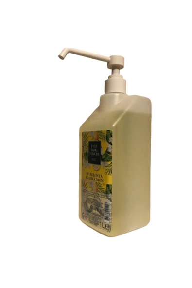 Eyüp Sabri Tuncer Klasik Limon Kolonyası Sprey ve Yedek Şişe 1 lt, Japon Kiraz Çiçeği Mendil - Resim 3