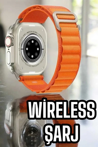 Yeni Nesil Akıllı Saat Nabız Ölçer Sağlık Ölçer ve Kalori Ölçer Uyku Takibi NFC Özelliği - Resim 4