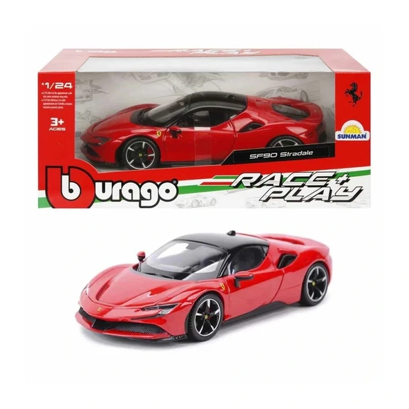 Nessiworld 26028 SUN-BUR-1 24 FERRARI SF90 STRADALE FERR KRMZ - 4
