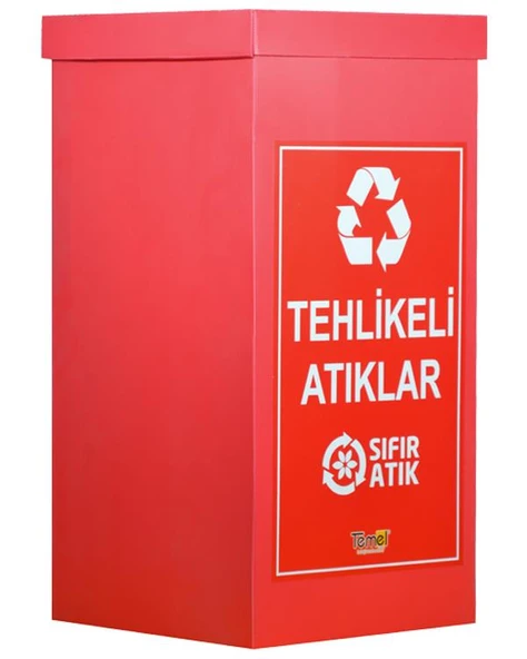Geri Dönüşüm Kutusu - Atık Kutusu (TEHLİKELİ ATIKLAR) - 2