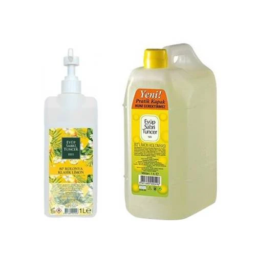 Eyüp Sabri Tuncer Klasik Limon Kolonyası Sprey Başlıklı 1 lt x 2 adet - Resim 2