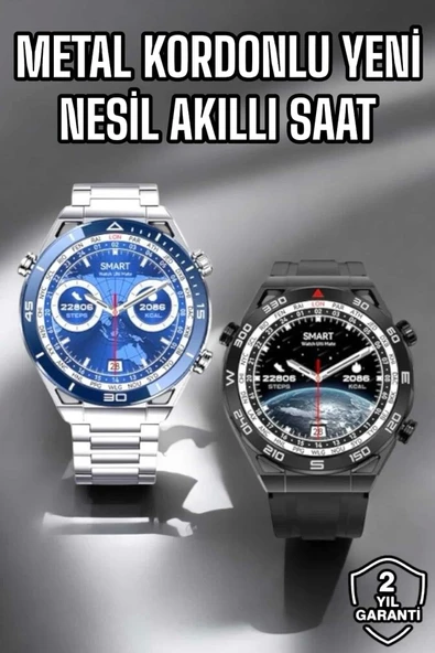 Akıllı Saat 2024 Model Arama Cevaplayan Uyku ve Sağlık Takibi ürün görseli 1