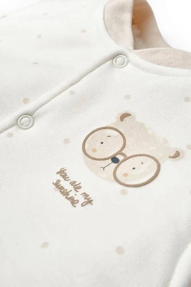 Bebek Yelek %100 Organic Pamuk Yenidoğan Serisi-CSY8117 - 5