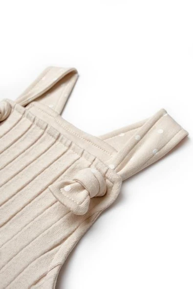 Bebek Salopet %100 Organic Pamuk Yenidoğan Serisi - CSY8114 - 4