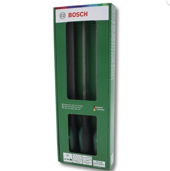 Bosch Ahşap Eğe Seti 3 Parça 1600A02ZB1 - 4