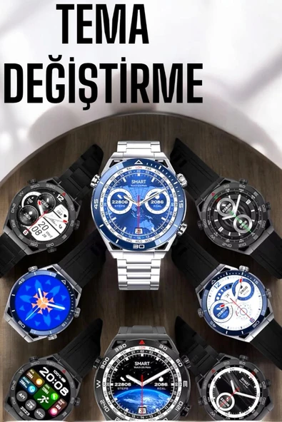 Akıllı Saat 2024 Model Arama Cevaplayan Uyku ve Sağlık Takibi - Resim 2