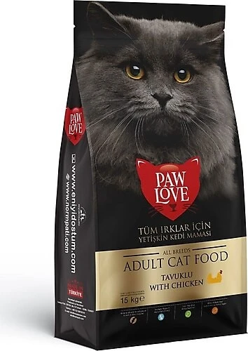 Paw in Love Tavuk Etli Yetişkin Kedi Maması 15 kg
