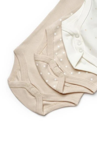 Bebek 3lü Askılı Badi Kutu Set %100 Organik Pamuk, Bebek ve Yenidoğan Serisi -CSY8119 - 10