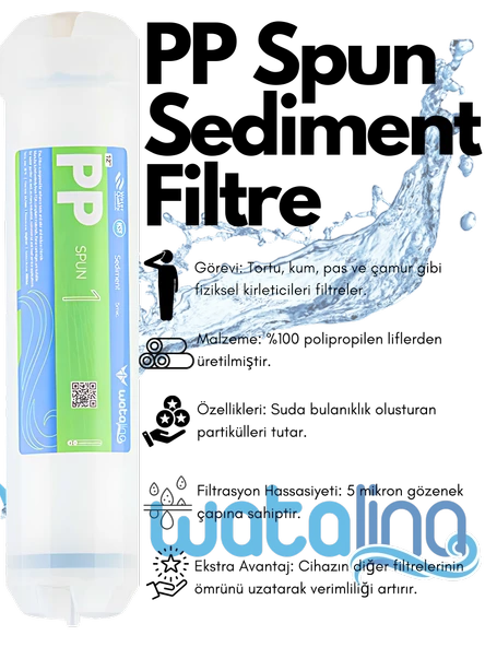 Tüm Su Arıtma Cihazlarına Uyumlu 5'li Filtre Set Su Arıtma - Resim 4