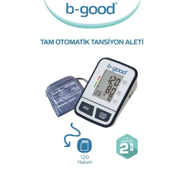 B-Good Tam Otomatik Koldan Ölçer DBP-1231  Tansiyon Aleti