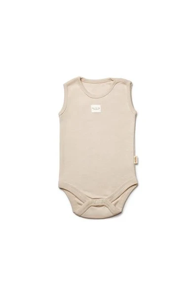 Bebek 3lü Askılı Badi Kutu Set %100 Organik Pamuk, Bebek ve Yenidoğan Serisi -CSY8119 - 7