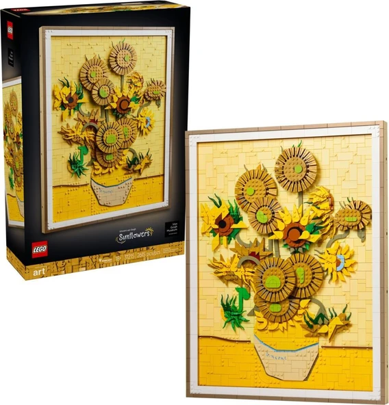 LEGO 31215  Art Vincent van Gogh – Ayçiçekleri - 2