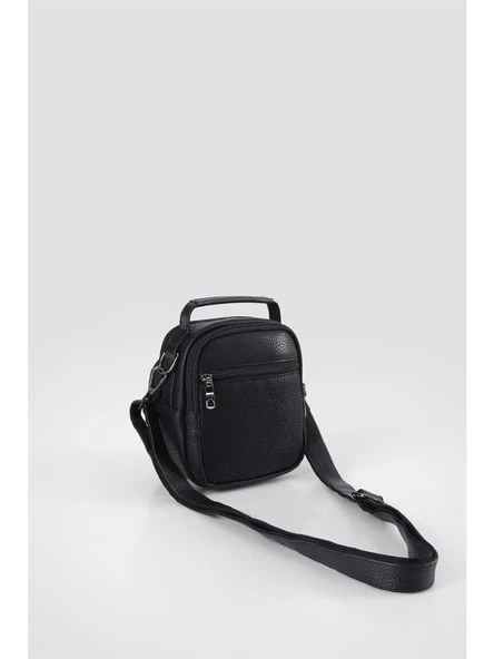 Ççs Siyah 31495 Çapraz Omuz Askılı El Çantası - 3