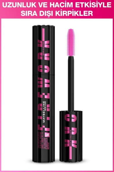 Maybelline New York Lash Sensational Firework Electro Black Maskara