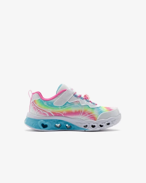 Skechers 303253L WMLT Flutter Heart Lights - Groovy Swirl Çocuk Günlük Spor Ayakkabı - 2