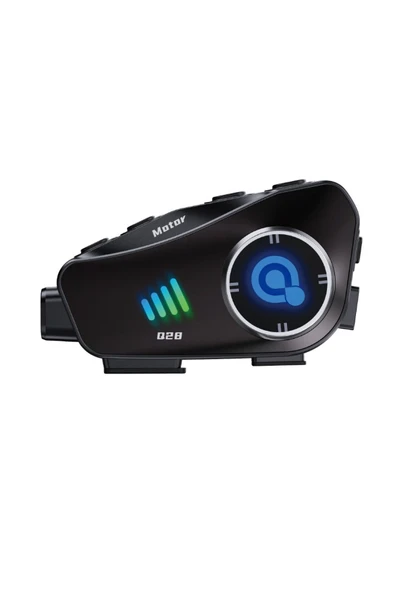 Q28 İntercom Kameralı HD 1080P Kameralı Kask Kulaklık Su Geçirmez 32GB Hafıza Kartlı - 2
