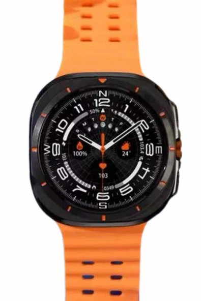 Akıllı Saat Amoled Ekran Bluetooth Bağlantılı Sağlık Takibi GPS Uyumlu - 4