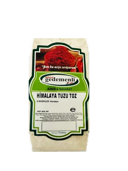 HİMLAYA TUZU TOZ  500 GR