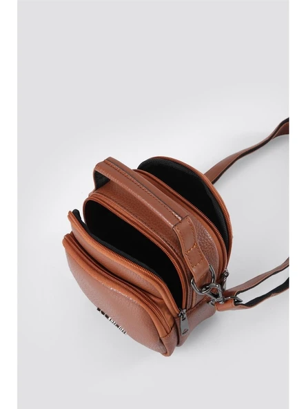 Ççs Camel 31495 Çapraz Omuz Askılı El Çantası - 5