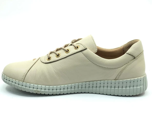 Venüs Feris Hakiki Deri Ortopedik Kadın Casual Ayakkabı - Resim 5