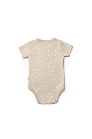 Bebek 3'lü Kısa Kol Body, %100 Organik Pamuk, Bebek ve Yenidoğan Serisi -CSY8122 - 8