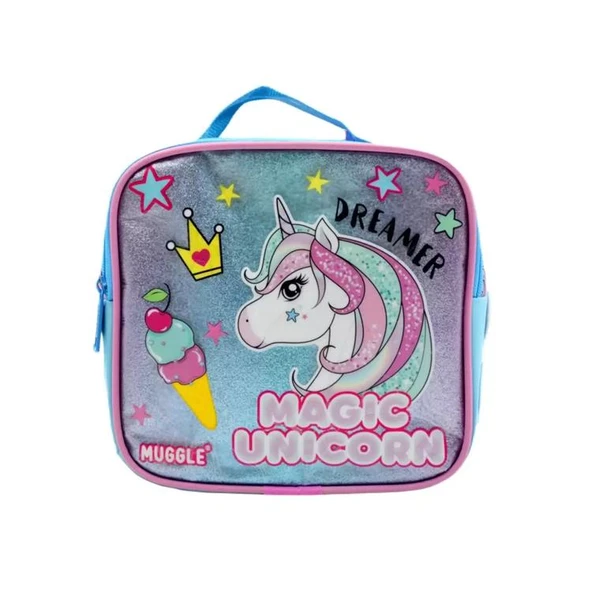 MIKRO BESLENME CANTASI MUGGLE UNICORN PEMBE MU7860