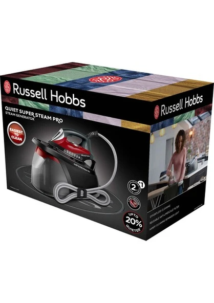 Russell Hobbs 24460-56 Quiet Super Steam Pro Buhar Kazanlı Ütü - 7