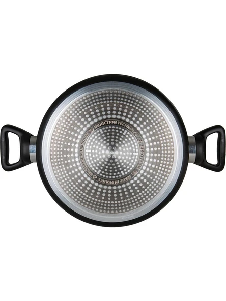 Tefal 3X Titanium Force Kapaklı Kısa Tencere 24 CM - 3