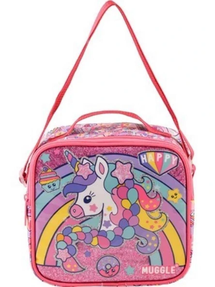 MIKRO BESLENME CANTASI MUGGLE UNICORN PEMBE MU6481