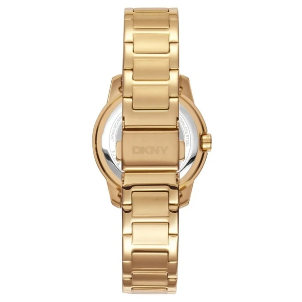 DKNY DK1L020M0045 ALTIN KAPLAMA KADIN KOL SAATİ - 3
