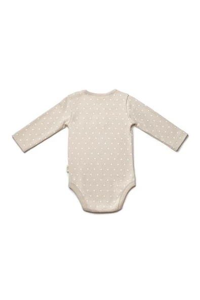 Bebek 3'lü Uzun kollu Body %100 Organic Pamuk, Yenidoğan Serisi -CSY8124 - 4