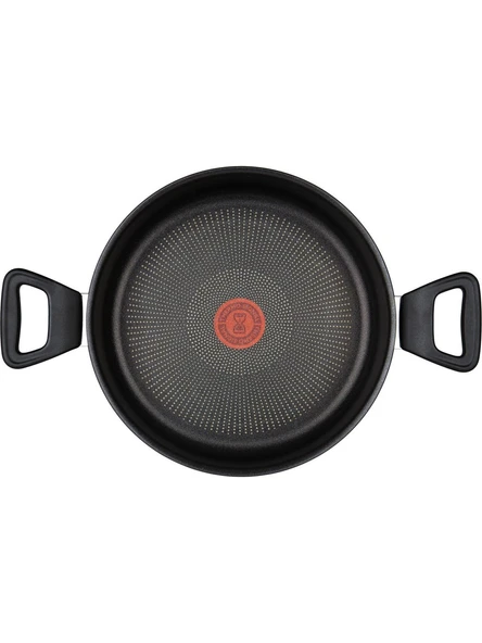 Tefal 3X Titanium Force Kapaklı Kısa Tencere 24 CM - 2