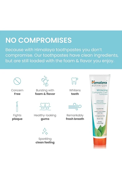 Himalaya Botanique Whitening Complete Care Diş Macunu 150GR - 4