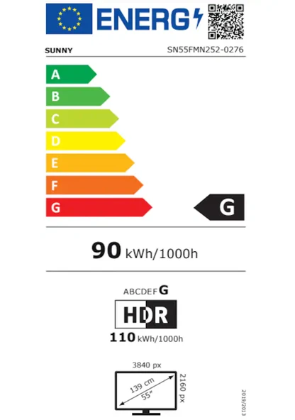 Sunny SN55FMN252 55" 139 Ekran Uydu Alıcılı 4K Ultra HD Smart LED TV - 3