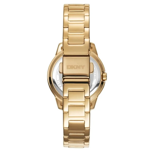 DKNY DK1L021M0055 ALTIN KAPLAMA KADIN KOL SAATİ - 3