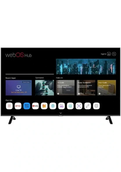 Sunny SN55FMN252 55" 139 Ekran Uydu Alıcılı 4K Ultra HD Smart LED TV - 2