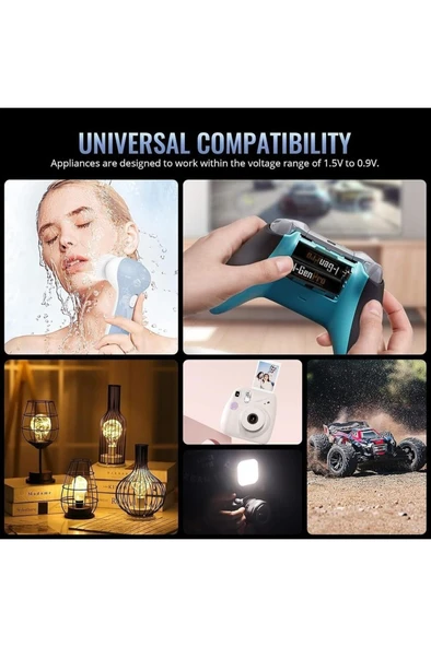 I-Gen Pro P102 2 Adet AAA 1100 mAh Şarj Edilebilir İnce Kalem Pil 1.2V Ni-MH Şarjlı Pil - 4