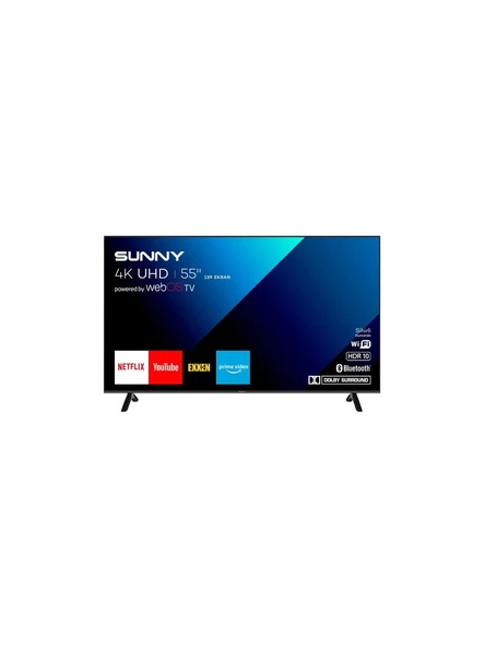 Sunny SN55FMN252 4K Ultra HD 55" 140 Ekran Uydu Alıcılı webOS Smart LED TV