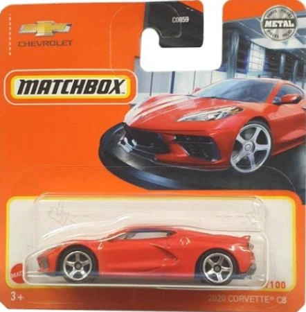Matchbox Tekli Arabalar 2020 Corvette C8 GXM58