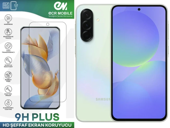 Samsung A36 Ekran Koruyucu 9H Esnek Nano Cam Tam Uyumlu Şeffaf