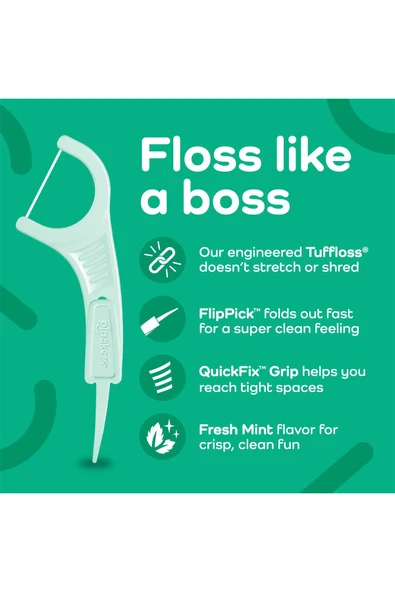 Plackers Micro Line Çatal Diş İpi Kürdanlı 150 Adet - 4