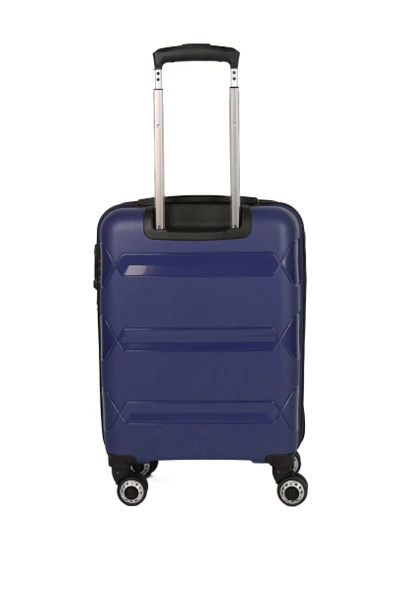 Hotowa Gold PP Valiz 8011 Koyu Mavi TSA Kilitli Orta Boy - 3