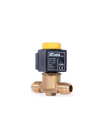 Castel 1020/3A6 3/8" Rekorlu Selenoıd Valf