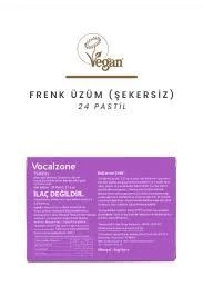 Vocalzone Frenk Üzümlü Pastil 24'lü - 2