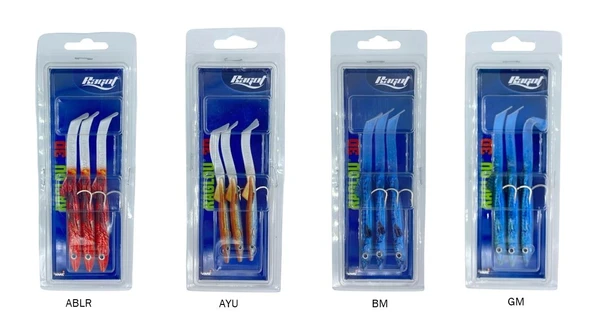 Ragot Raglou 3D Silikon Yem  BM 120 MM - Resim 2