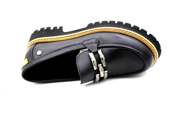 Mammamia 3695-LX Kadın Deri Ayakkabı - Resim 4