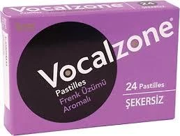 Vocalzone Frenk Üzümlü Pastil 24'lü