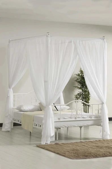 Yatak Tülü Cibinlik Beyaz