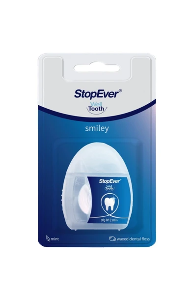 StopEver Well Tooth Smıley Diş Ipi 50 M