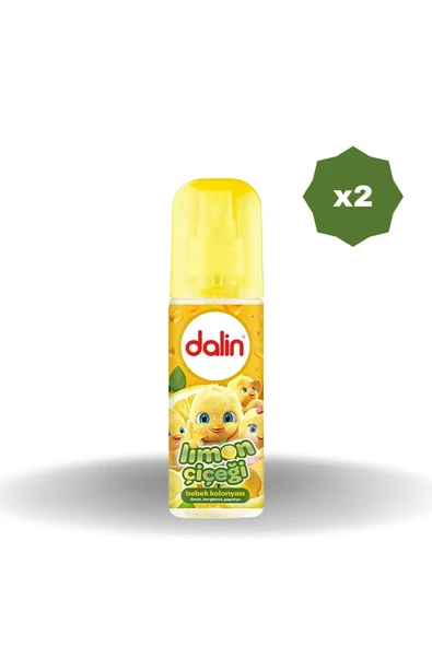 Dalin Bebe Kolonya Limon Çiçeği 2 x 150 ml